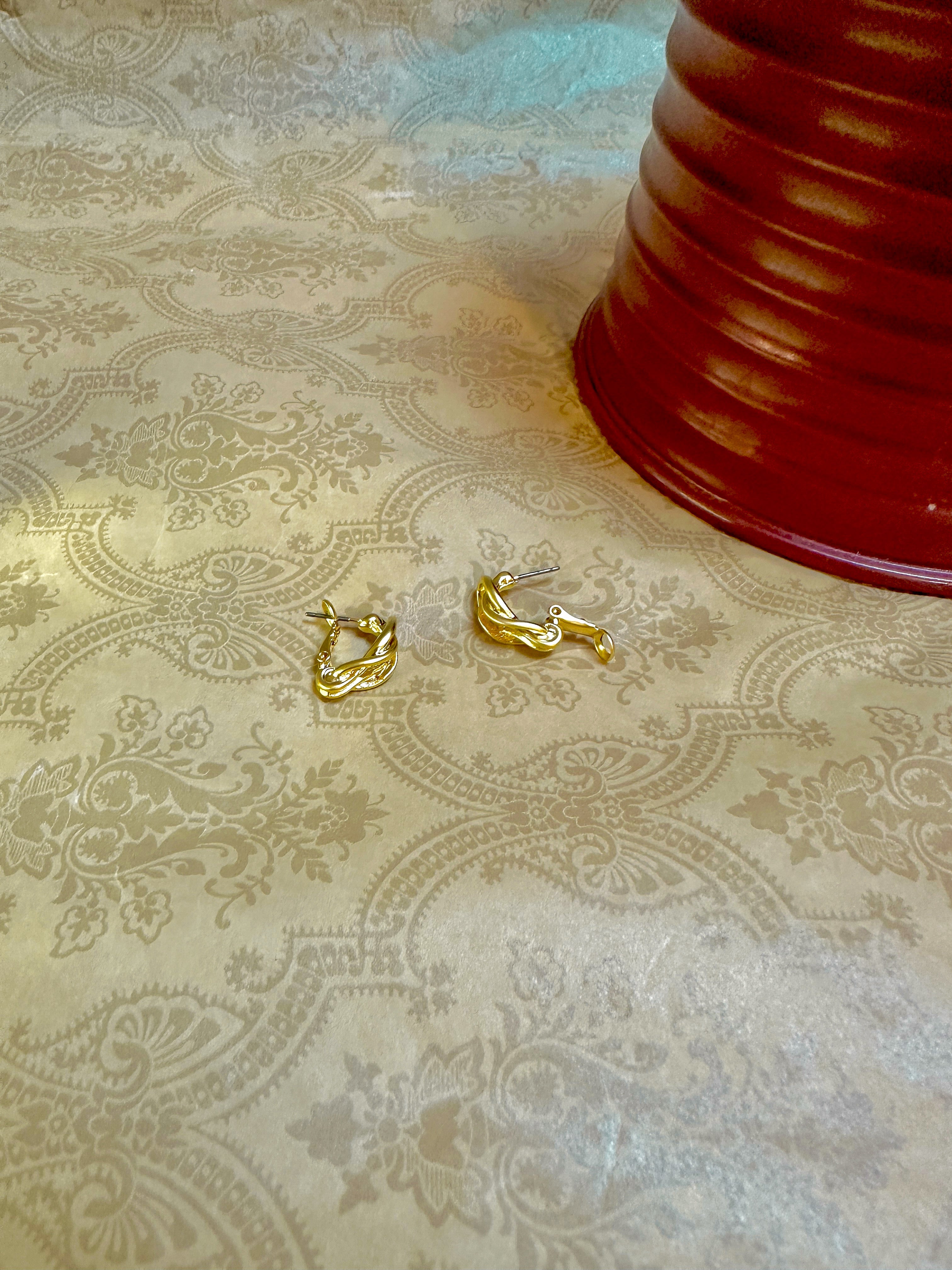 Gold-Plated Earrings